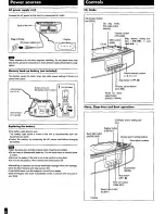 Предварительный просмотр 2 страницы Panasonic RCCD500 - CLOCK RADIO W/CD PLA Operating Instructions Manual