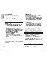 Preview for 2 page of Panasonic RCDC1 - IPOD/IPHONE ALARM CLOCK Operating Instructions Manual