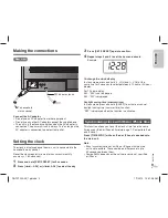 Preview for 9 page of Panasonic RCDC1 - IPOD/IPHONE ALARM CLOCK Operating Instructions Manual