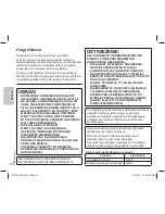 Preview for 28 page of Panasonic RCDC1 - IPOD/IPHONE ALARM CLOCK Operating Instructions Manual