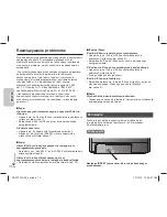 Preview for 38 page of Panasonic RCDC1 - IPOD/IPHONE ALARM CLOCK Operating Instructions Manual