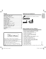 Preview for 43 page of Panasonic RCDC1 - IPOD/IPHONE ALARM CLOCK Operating Instructions Manual