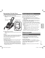 Preview for 71 page of Panasonic RCDC1 - IPOD/IPHONE ALARM CLOCK Operating Instructions Manual