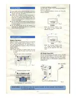 Предварительный просмотр 3 страницы Panasonic RF-2200 Operating Instructions Manual