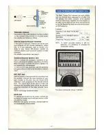 Предварительный просмотр 5 страницы Panasonic RF-2200 Operating Instructions Manual