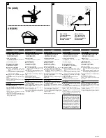 Preview for 4 page of Panasonic RF-2400 Operating Instructions