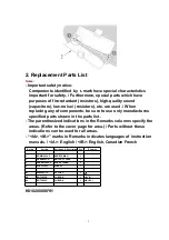 Preview for 3 page of Panasonic RF-2400 Service Manual