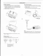 Предварительный просмотр 3 страницы Panasonic RF-3100 Operating Instructions Manual