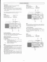 Предварительный просмотр 7 страницы Panasonic RF-3100 Operating Instructions Manual