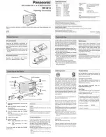 Panasonic RF-B11 Operating Instructions preview