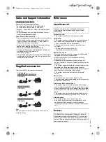 Preview for 3 page of Panasonic RF-D100BT Operating Instructions Manual