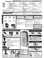 Preview for 1 page of Panasonic RF-NA06R Operating Instructions