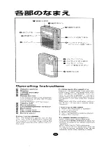 Предварительный просмотр 4 страницы Panasonic RF-NA20R Operating Instructions Manual