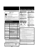 Preview for 8 page of Panasonic RF-ND277R Operating Instructions Manual