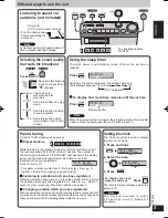 Preview for 5 page of Panasonic RF-U350 Operating Instructions Manual