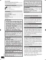 Preview for 14 page of Panasonic RF-U350 Operating Instructions Manual