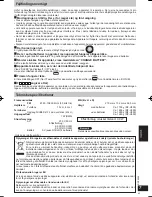 Preview for 43 page of Panasonic RF-U350 Operating Instructions Manual