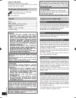 Preview for 44 page of Panasonic RF-U350 Operating Instructions Manual