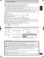 Предварительный просмотр 7 страницы Panasonic RF-U700 Operating Instructions Manual