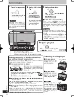 Предварительный просмотр 40 страницы Panasonic RF-U700 Operating Instructions Manual