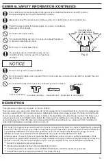 Preview for 3 page of Panasonic RG-C1315LA Installation Instructions Manual