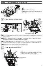 Предварительный просмотр 7 страницы Panasonic RG-C1315LA Installation Instructions Manual