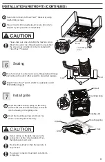 Предварительный просмотр 8 страницы Panasonic RG-C1315LA Installation Instructions Manual