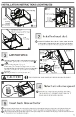 Preview for 5 page of Panasonic RG-M79A Installation Instructions Manual