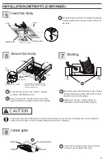 Preview for 8 page of Panasonic RG-R811A Installation Instructions Manual