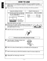 Предварительный просмотр 4 страницы Panasonic RICE-O-MAT SR-W06NA Operating Manual