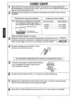 Preview for 8 page of Panasonic RICE-O-MAT SR-W06NA Operating Manual