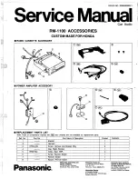 Preview for 35 page of Panasonic RM-1100 Service Manual