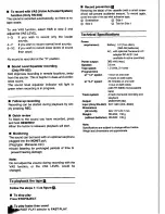 Preview for 3 page of Panasonic RN-202 Operating Instructions