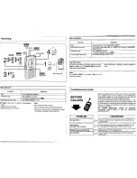 Preview for 2 page of Panasonic RN-405 Operating Instructions