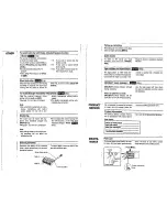 Preview for 3 page of Panasonic RN-405 Operating Instructions