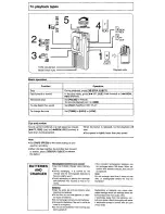 Preview for 3 page of Panasonic RN-505 Operating Instructions Manual