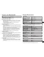 Preview for 39 page of Panasonic RP-BTD10 Operating Instructions Manual