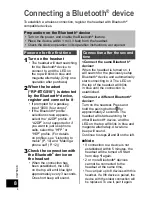 Preview for 8 page of Panasonic RP-BTGS10 Owner'S Manual