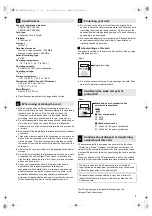 Предварительный просмотр 3 страницы Panasonic RP-CFEX128 Owner'S Manual