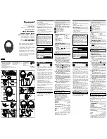 Panasonic RP-HC300 Operating Instructions preview