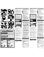 Preview for 2 page of Panasonic RP-HC300 Operating Instructions