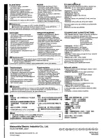 Preview for 4 page of Panasonic RP-HDA100 Operating Instructions