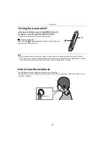 Preview for 8 page of Panasonic RP-HJE120B Operating Instructions Manual