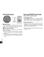 Preview for 6 page of Panasonic RP-HV250 Operating Instructions Manual