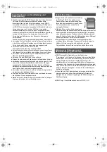 Предварительный просмотр 5 страницы Panasonic RP-SDA08GE1K Operating Instructions Manual