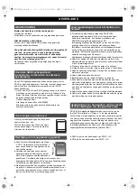 Предварительный просмотр 8 страницы Panasonic RP-SDL02GE1K Operating Instructions Manual