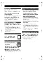 Preview for 8 page of Panasonic RP-SDLC04GAK Operating Instructions Manual