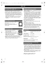 Предварительный просмотр 2 страницы Panasonic RP-SDN16GU1A Operating Instructions Manual