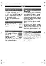 Preview for 2 page of Panasonic RP-SDP02GE1K Operating Instructions Manual