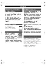 Предварительный просмотр 7 страницы Panasonic RP-SDP24GE1K Operating Instructions Manual